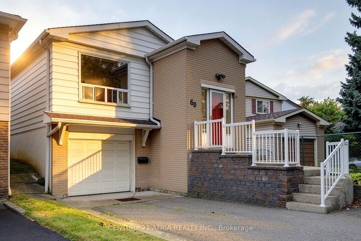 Property Photo: 60 Snowshoe Crescent ON L3T 4M6