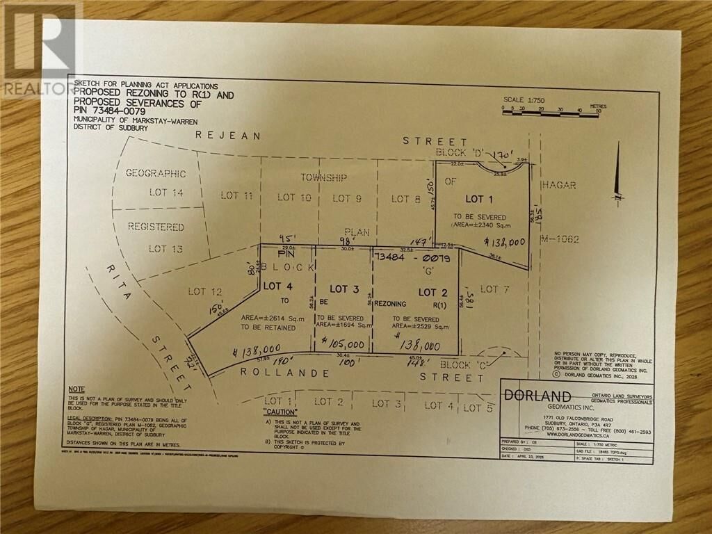 Property Photo:  Lot 4 Rollande Street  ON P0M 2G0 
