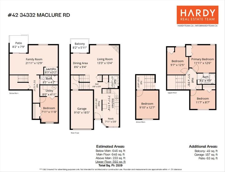 Property Photo:  34332 Maclure Road 42  BC V2S 7S8 