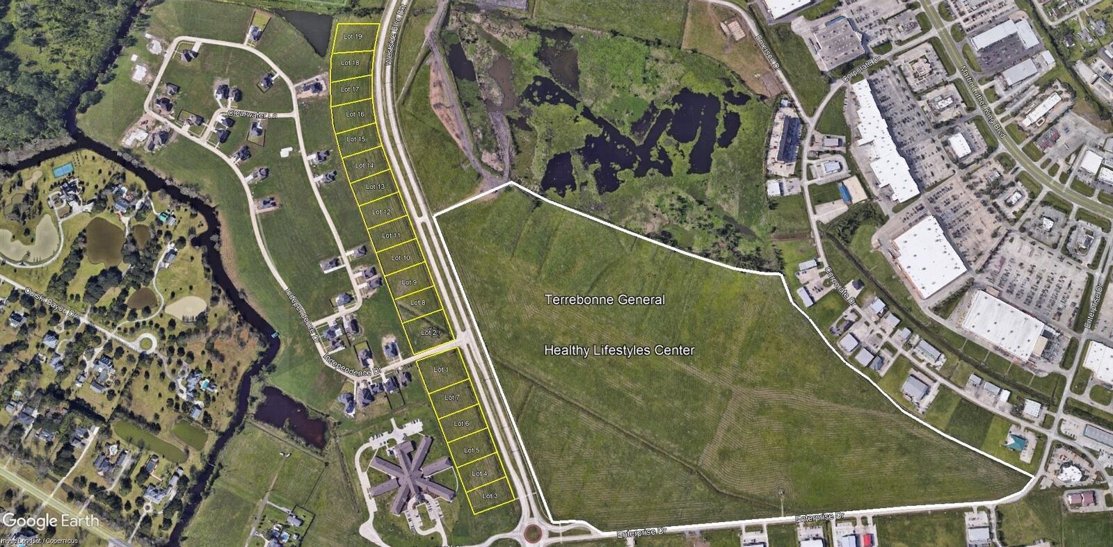 Property Photo:  Lot 17 Westside Extension  LA 70360 