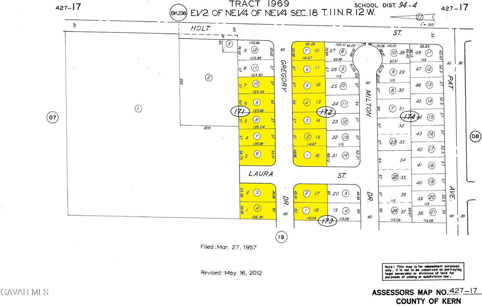Property Photo: Gregory Drive CA 93501