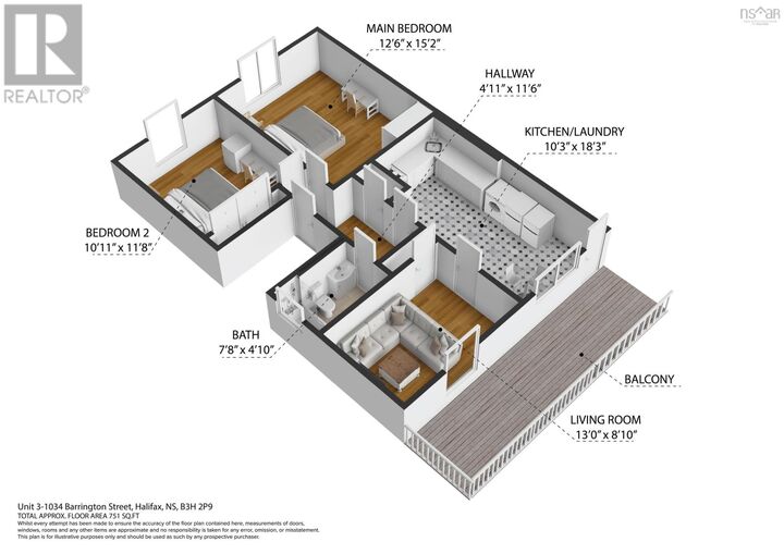 Property Photo:  1034 Barrington Street 1  NS B3K 2W9 