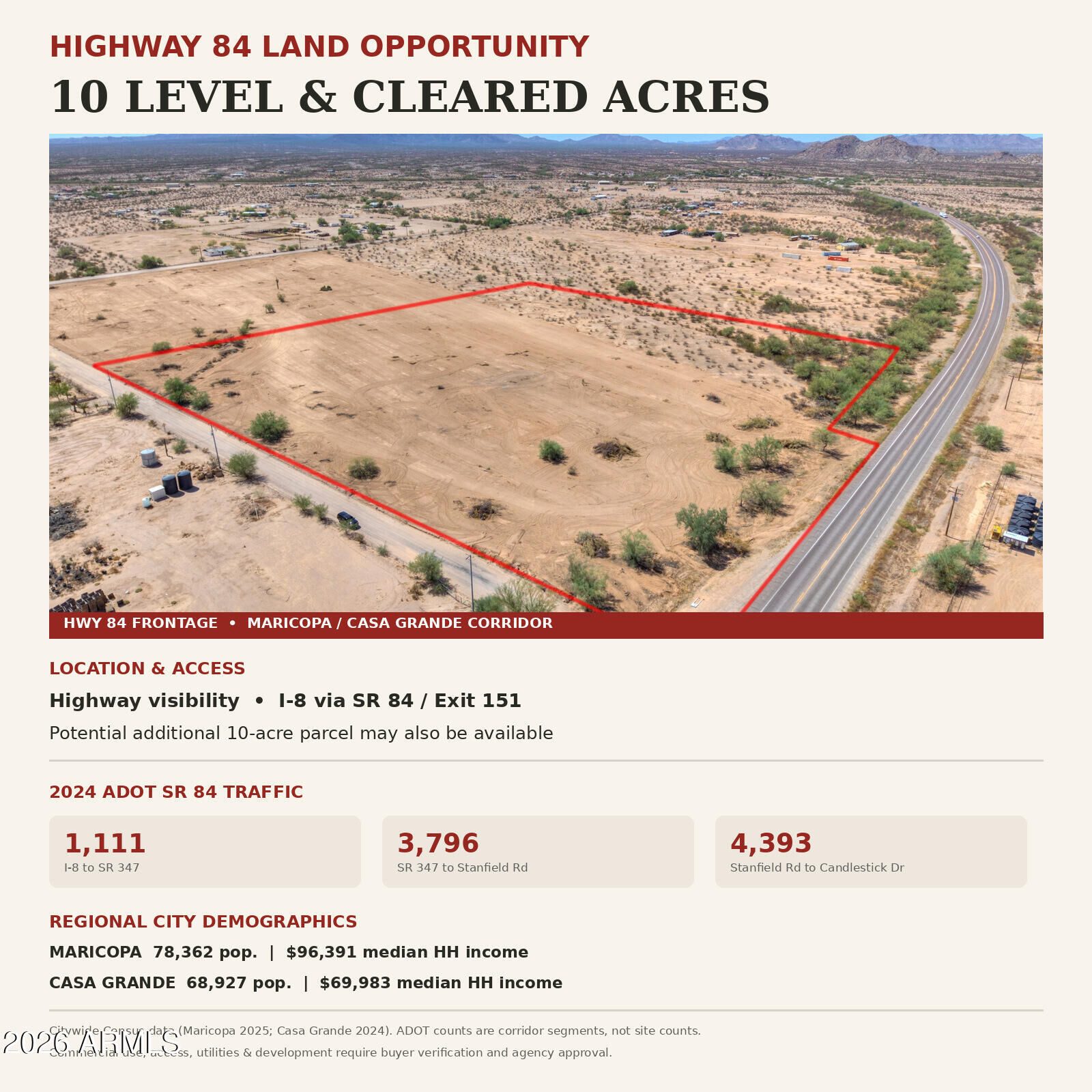 Property Photo:  110 S Lopez Road 1  AZ 85138 