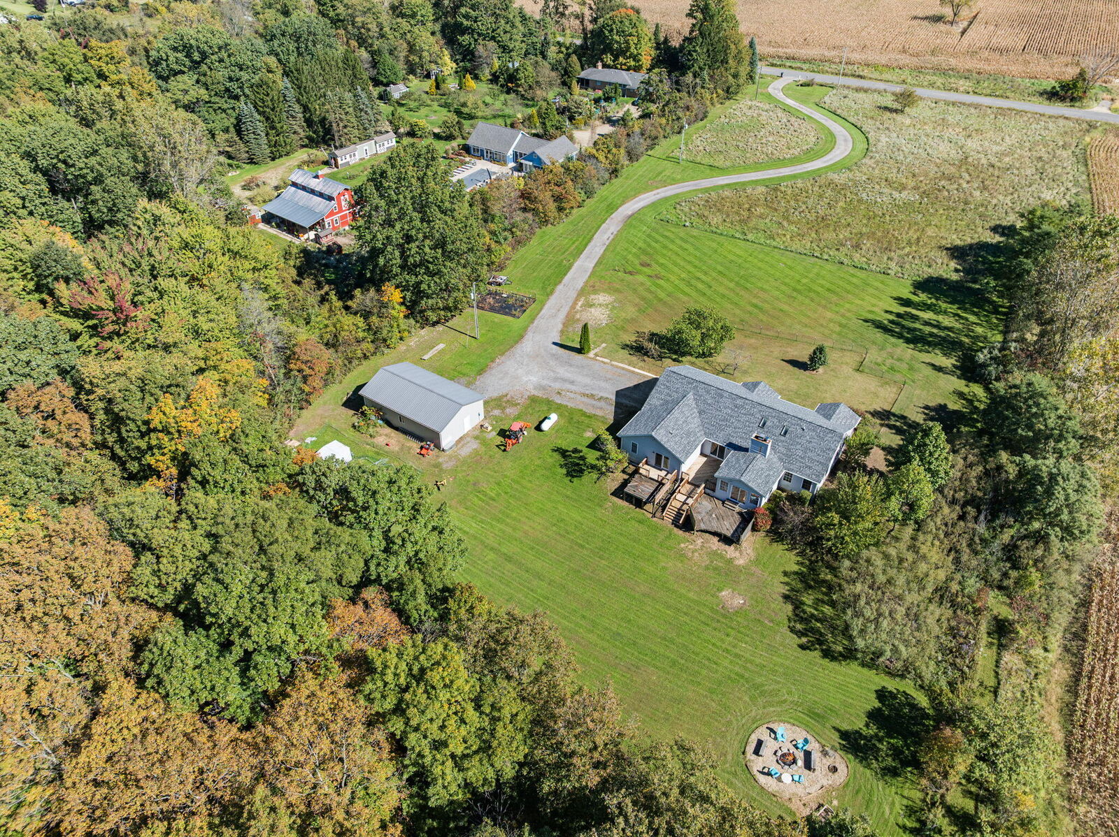 Property Photo:  17172 S Basswood Road  MI 49128 