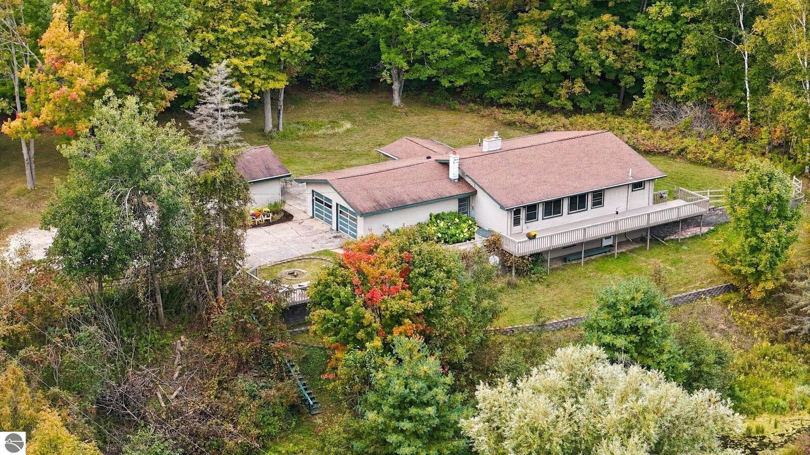 Property Photo: 8370 W Blue Road MI 49651