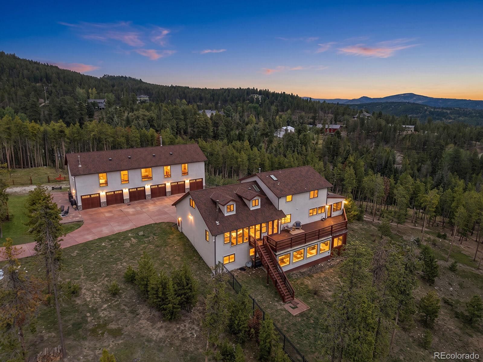 Property Photo: 8641 S Warhawk Road CO 80433