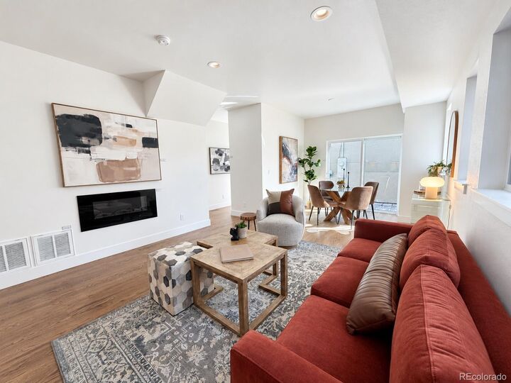 Property Photo: 1240 N Tennyson Street CO 80204