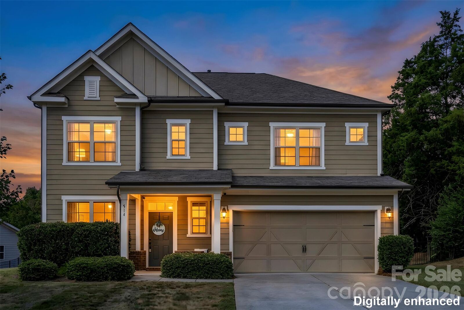 Property Photo:  514 Tack Lane  NC 28107 