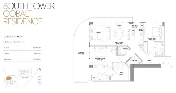 Property Photo:  153 N Seabreeze Boulevard 1604  FL 33304 
