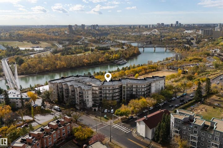 Property Photo:  9503 101 Avenue NW 412  AB T5H 4R1 