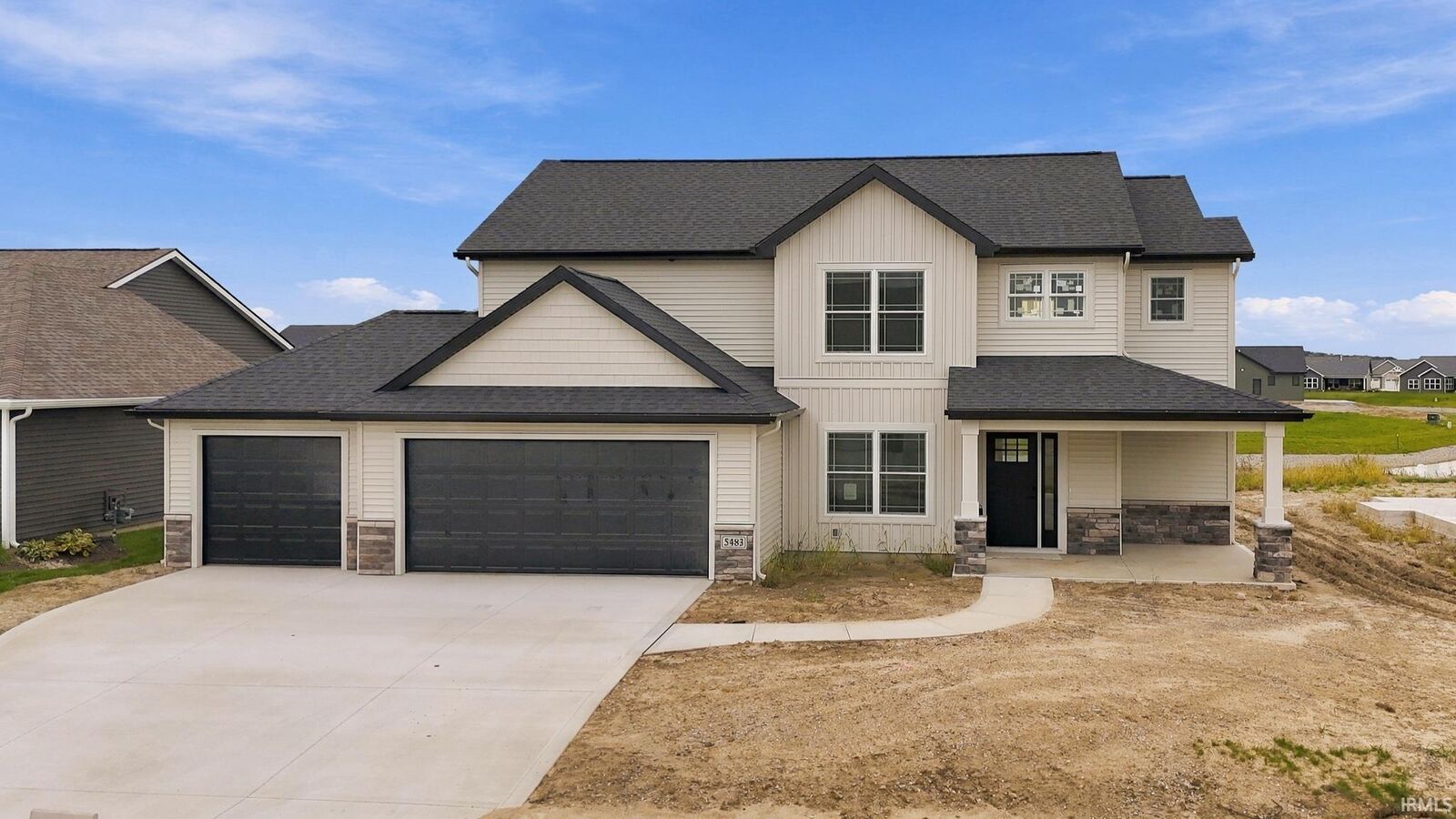 Property Photo:  5483 Broad Fields Cove  IN 46818 