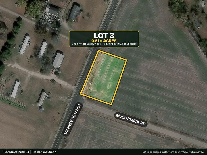Property Photo:  Tbd McCormick Rd.  SC 29547 
