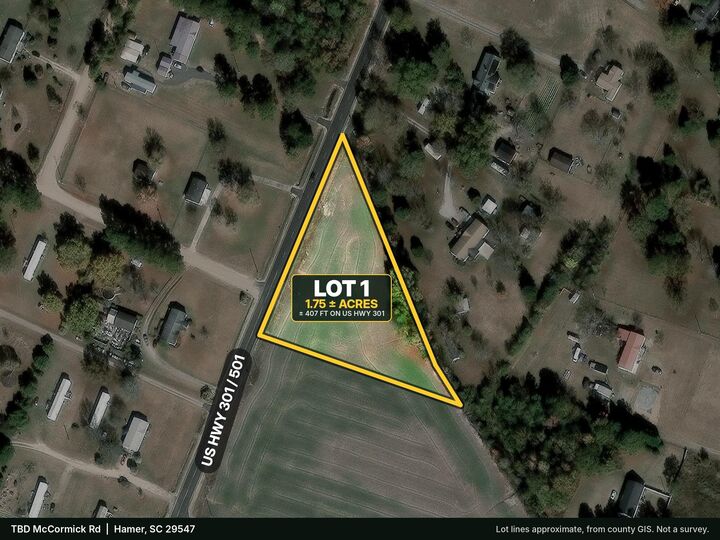 Property Photo: Tbd Highway 301 SC 29547