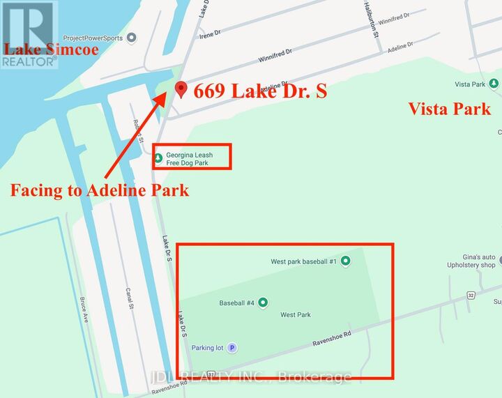 Property Photo: 669 Lake Drive South ON L4P 1T8