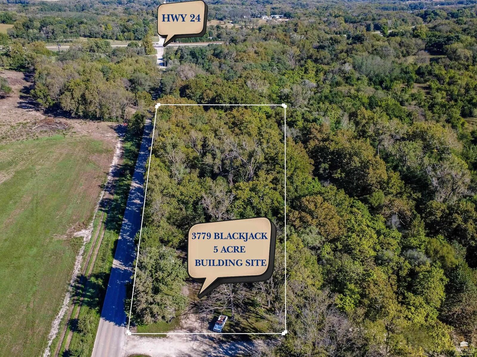 Property Photo: 3779 Blackjack Road KS 66535