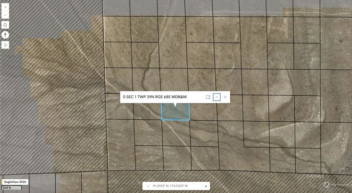 Property Photo:  Sec 1 Twp 39N Rge 68E Mdb&M  NV 89830 
