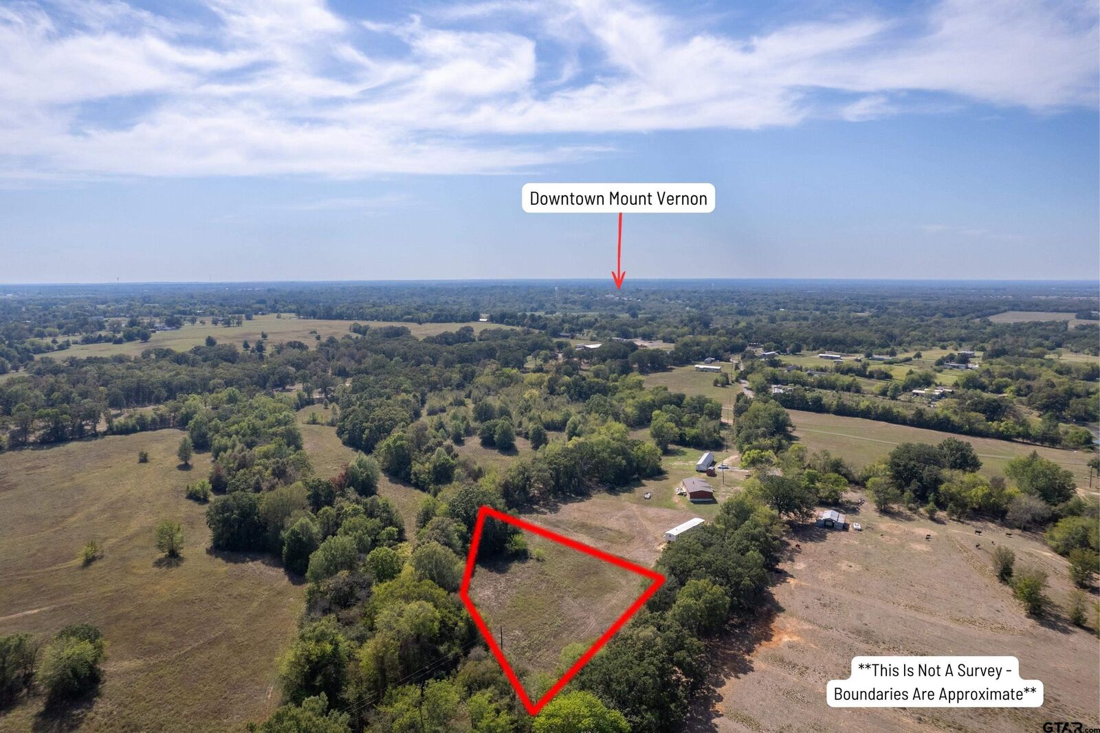 Property Photo:  Tbd NE Cr 2060  TX 75457 