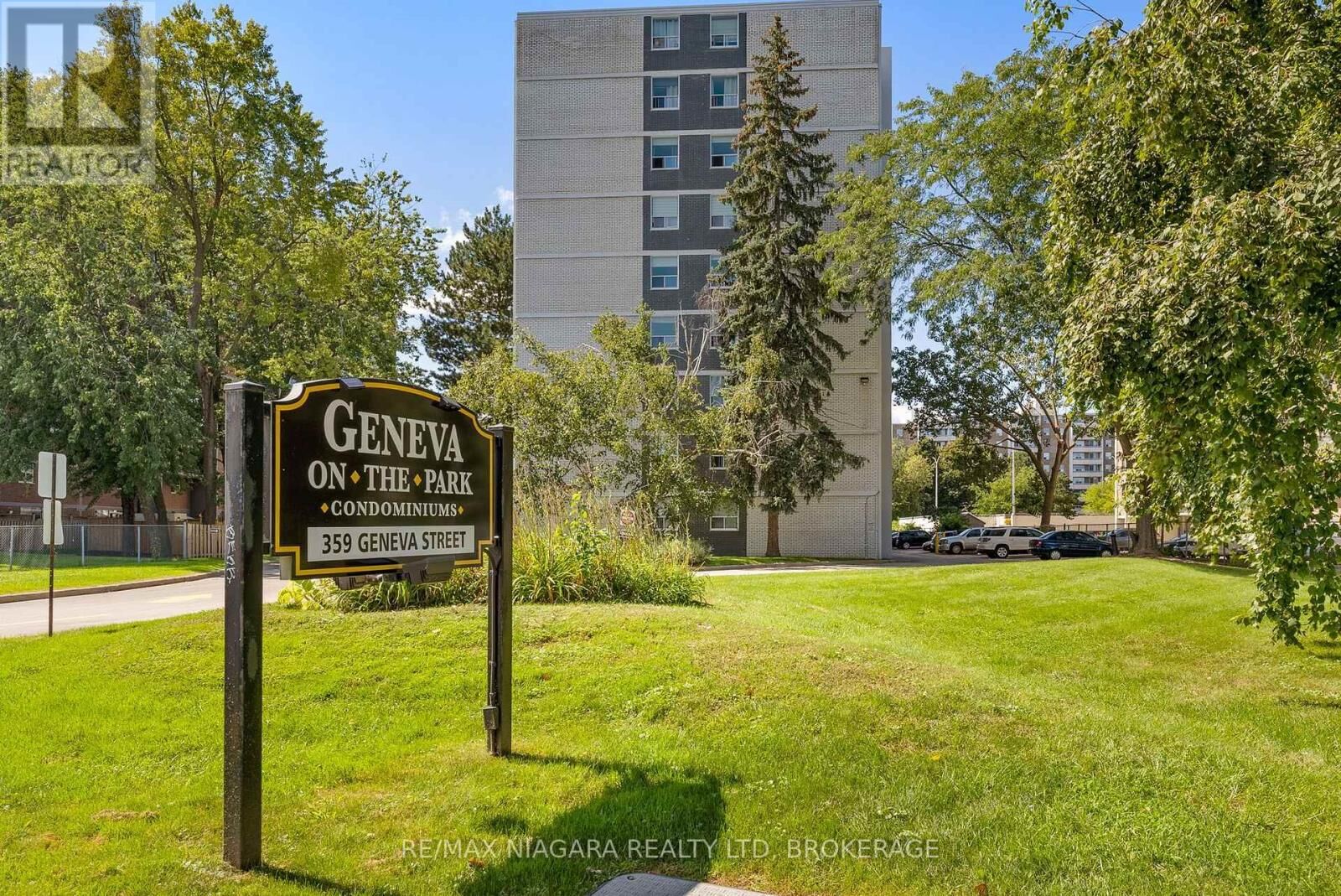 Property Photo: 359 Geneva Street 1002 ON L2N 2G5