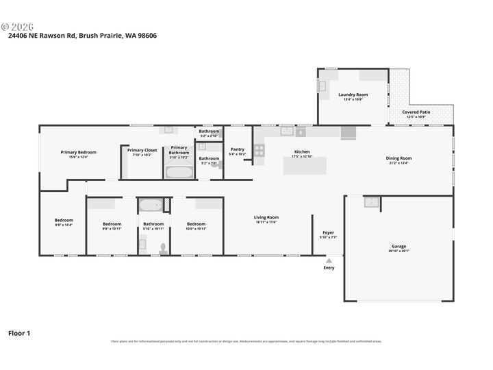Property Photo: 24406 NE Rawson Rd WA 98606