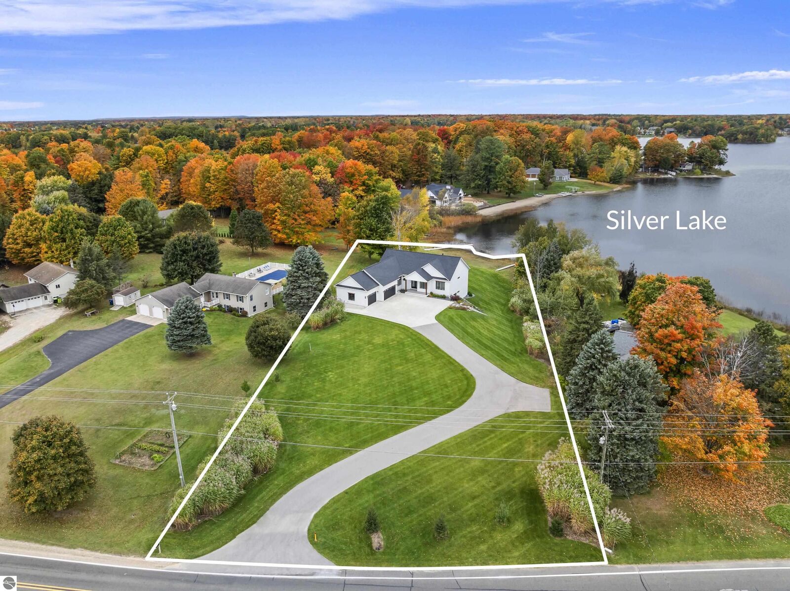 Property Photo:  504 S East Silver Lake Road  MI 49685 