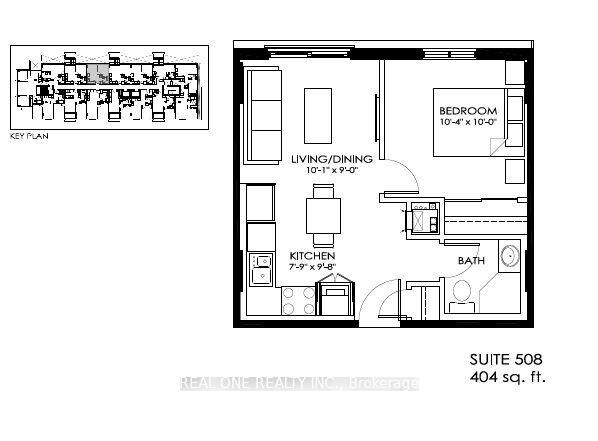 Property Photo:  810 King Street W 508  ON L8S 0A7 
