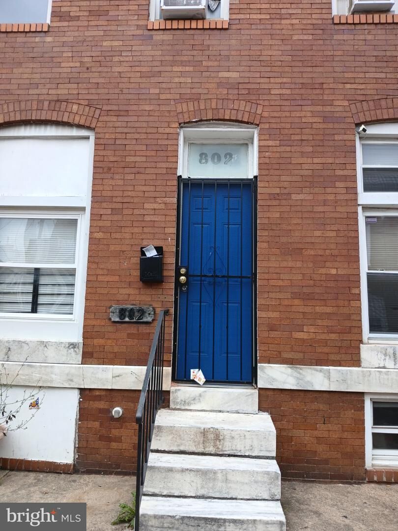 Property Photo:  802 N Glover Street  MD 21205 