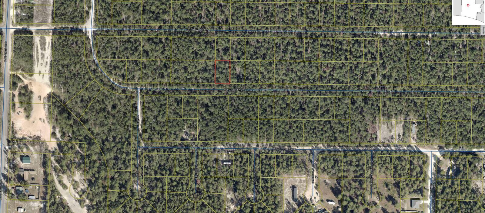 Property Photo: .26 Acre Lot 54 W. Box Elder Drive FL 32433