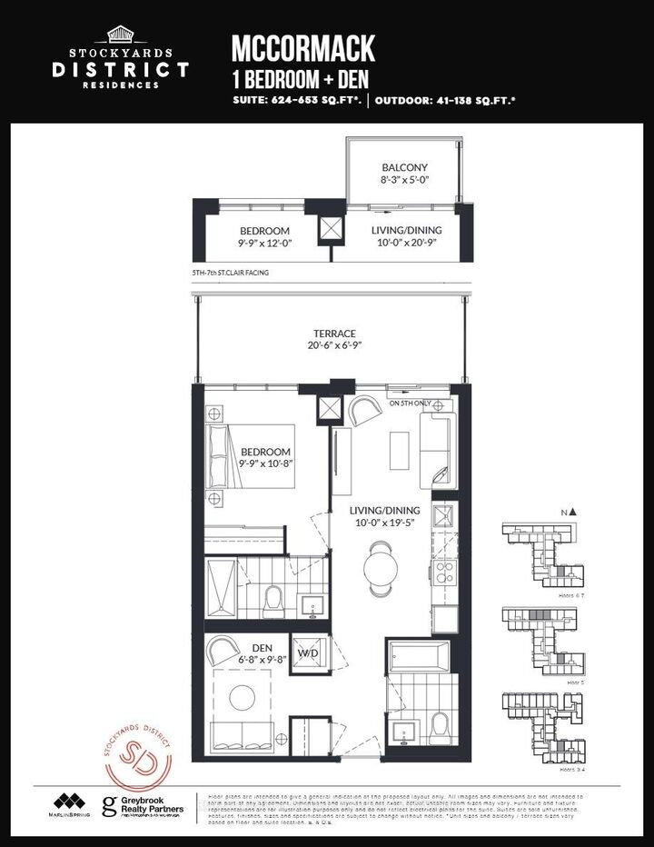 Property Photo:  2300 St. Clair Avenue W 522  ON M6N 0B3 