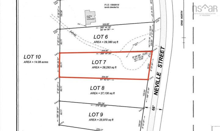 Property Photo:  Lot 7 Neville Street  NS B1G 1P9 