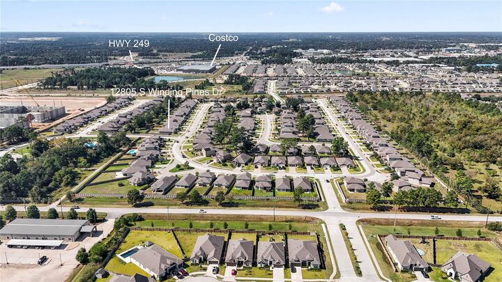 Property Photo: 12805 S Winding Pines Drive TX 77375
