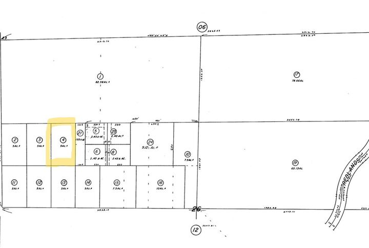 Property Photo:  0 5.00 Acres North Sean Ct  CA 92555 