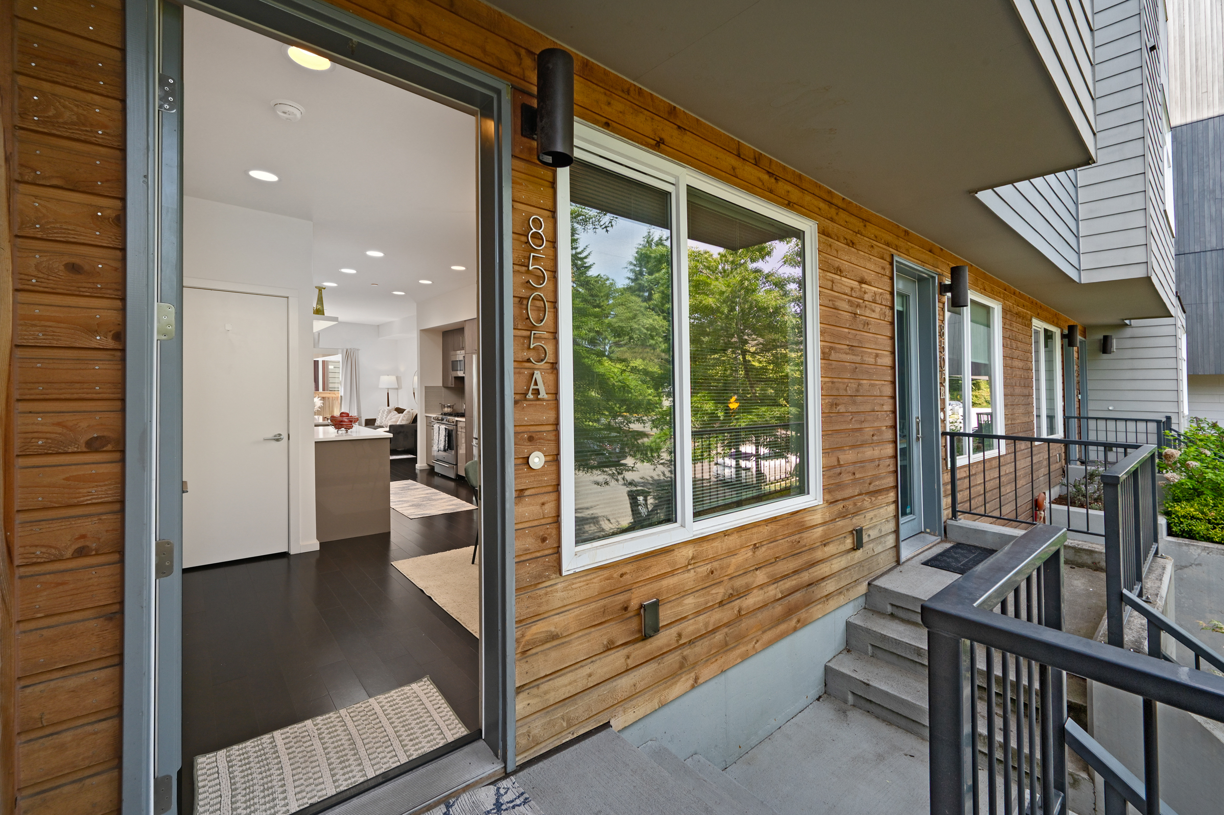 Property Photo: Entry 8505 A 14th Avenue NW WA 98117
