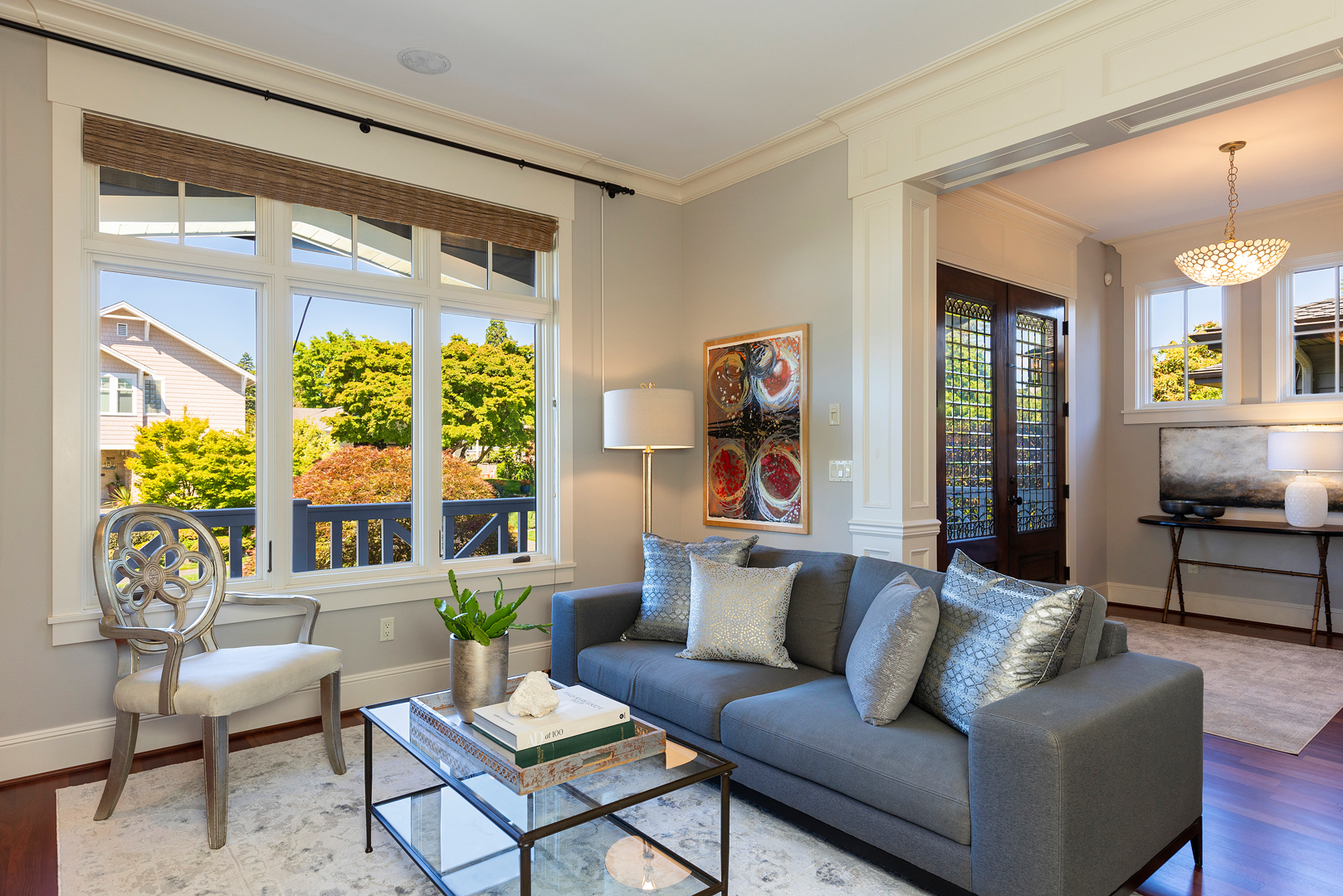 Property Photo: Living Room 1914 Edgemont Place W  WA 98199 