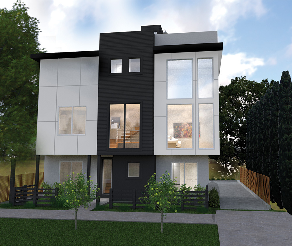 Property Photo: Main Rendering 2419 NW 63rd Street  WA 98107 