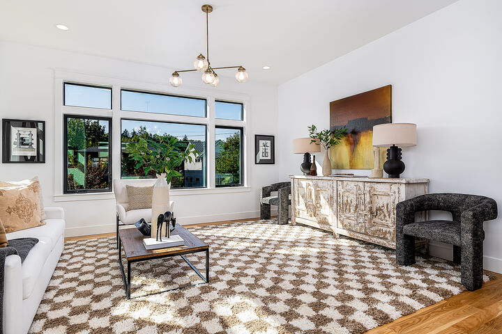 Property Photo: Living & Dining Rooms 3642  33rd Avenue W  WA 98199 