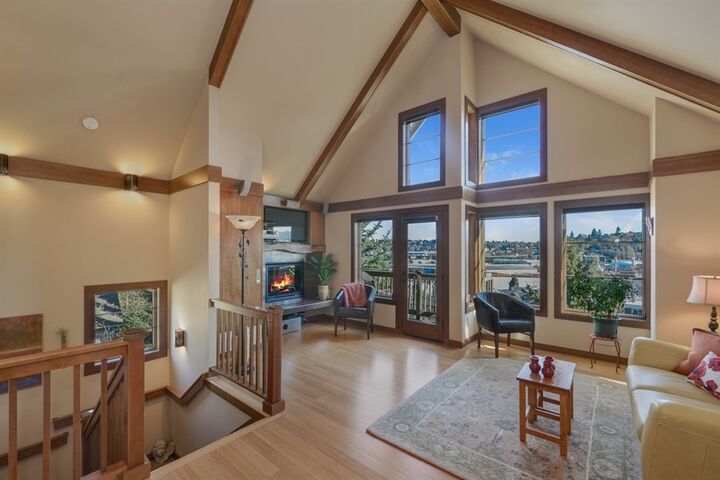 Property Photo: Great room 3444 23rd Avenue W B  WA 98199 